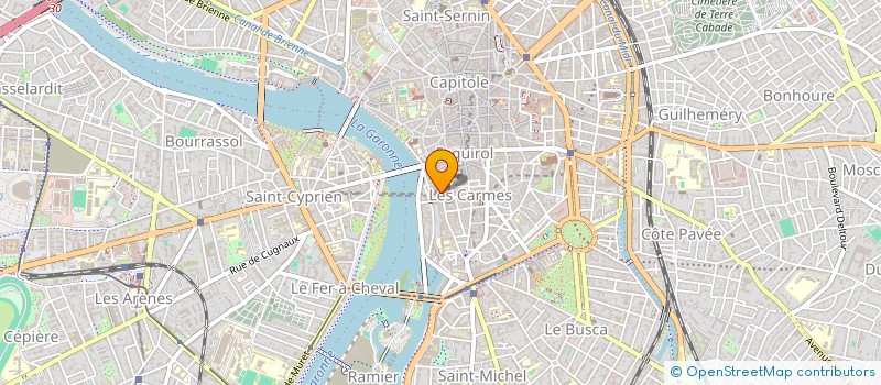 localisation de l'entreprise SCI BOURSE à TOULOUSE