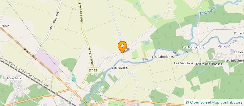 localisation de l'entreprise SCI BOURSIER  BILLY