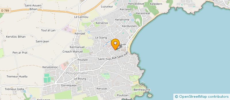 localisation de l'entreprise SCI BOURTON  PLOUGONVELIN