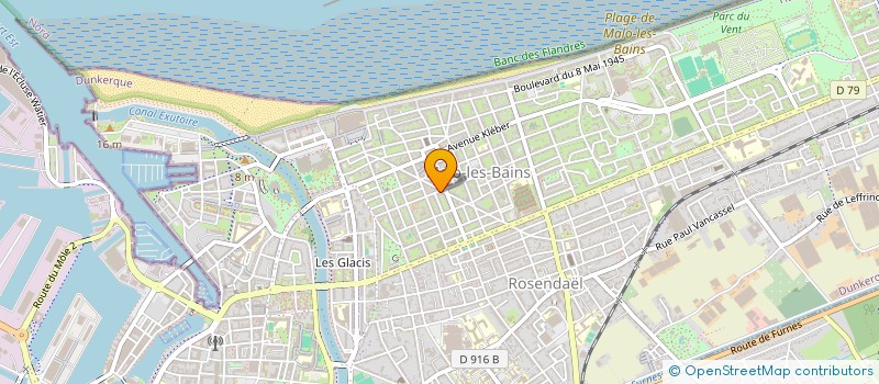 localisation de l'entreprise SCI BOURTRACK à DUNKERQUE