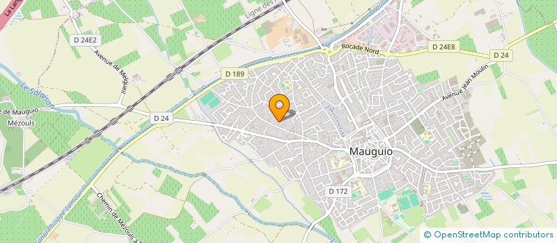 localisation de l'entreprise SCI BOUS INVEST 2021  MAUGUIO