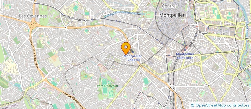 localisation de l'entreprise SCI BOUSALI à MONTPELLIER