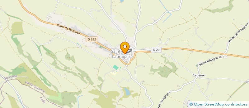 localisation de l'entreprise SCI BOUSQUET  SAINT-FELIX-LAURAGAIS