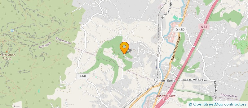 localisation de l'entreprise SCI BOUSQUET  ROQUEVAIRE