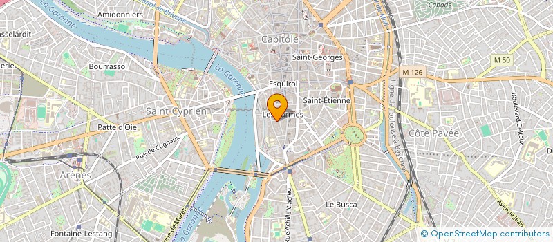 localisation de l'entreprise SCI BOUSQUET DELTOUR à TOULOUSE