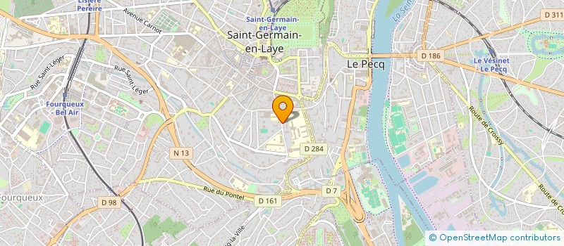 localisation de l'entreprise SCI BOUSSIAKI  SAINT-GERMAIN-EN-LAYE