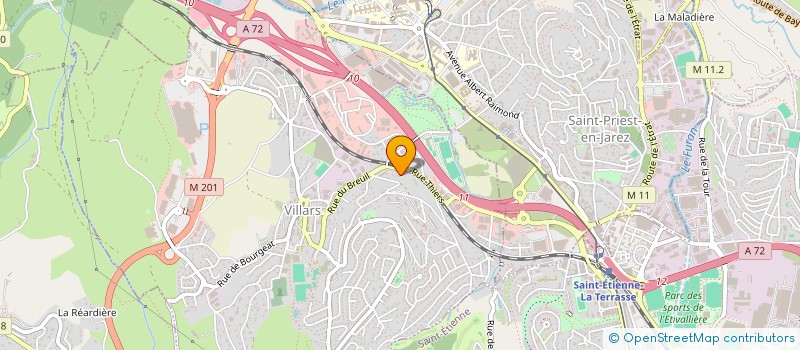 localisation de l'entreprise SCI BOUSSIERES à VILLARS