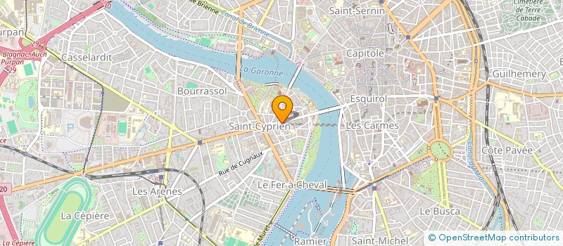 localisation de l'entreprise SCI BOUSTEIN à TOULOUSE