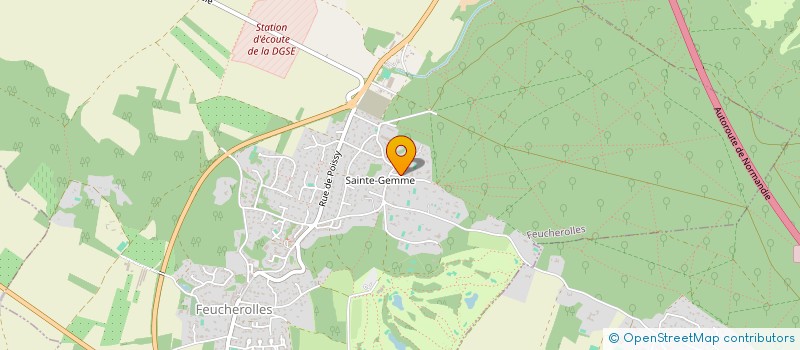 localisation de l'entreprise SCI BOUT MONDE  FEUCHEROLLES