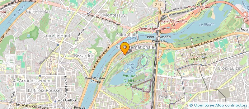 localisation de l'entreprise SCI BOUTEILLER  LYON