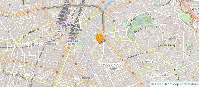 localisation de l'entreprise SCI BOUTIN-MERGUI  PARIS