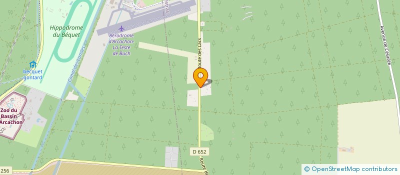 localisation de l'entreprise SCI BOUTON-LAMOULIE  GUJAN-MESTRAS