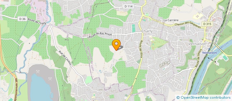 localisation de l'entreprise SCI BOUTON MUNOZ  CHARLY