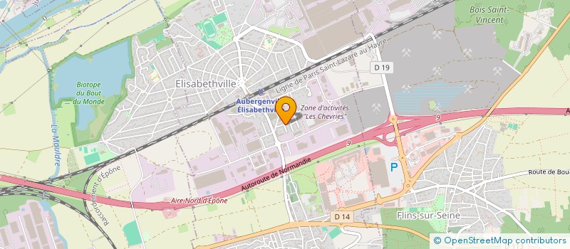 localisation de l'entreprise SCI BOUTOUGHA I  AUBERGENVILLE