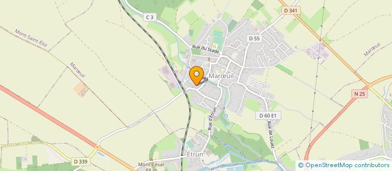 localisation de l'entreprise SCI BOUTTEMY  DUISANS