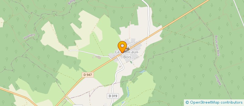 localisation de l'entreprise SCI BOUVART  LA CROIX-AUX-BOIS