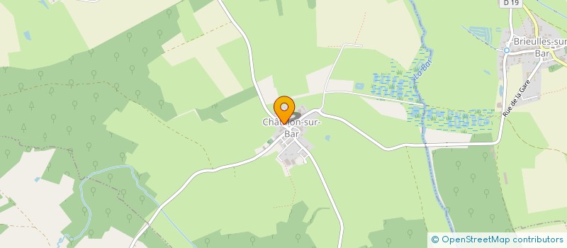 localisation de l'entreprise SCI BOUVART & FILS  BELLEVILLE-ET-CHATILLON-SUR-BAR