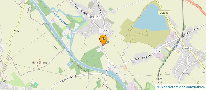 localisation de l'entreprise SCI BOUVELLE-MARMOUZET  GULZIN