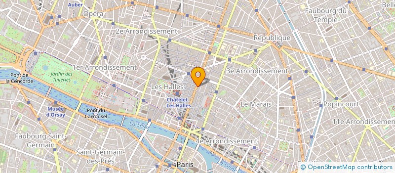 localisation de l'entreprise SCI BOUVERET  PARIS