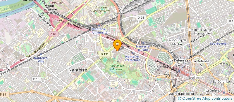 localisation de l'entreprise SCI BOUVET  VIROFLAY