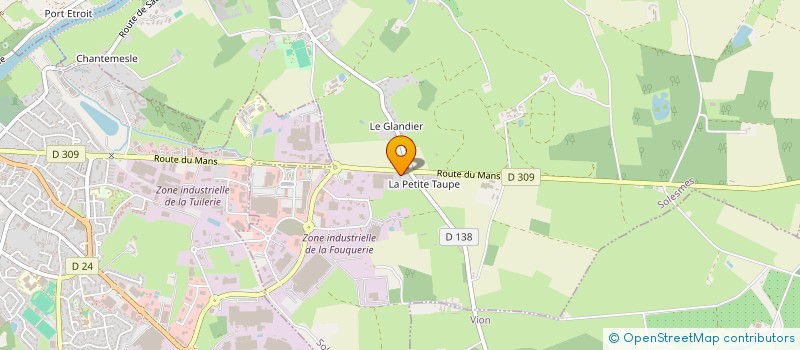 localisation de l'entreprise SCI BOUVET JPTH à SOLESMES