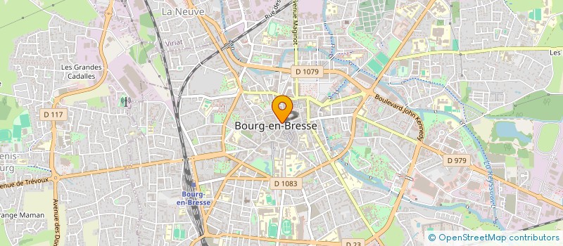 localisation de l'entreprise SCI BOUVIER à BOURG-EN-BRESSE