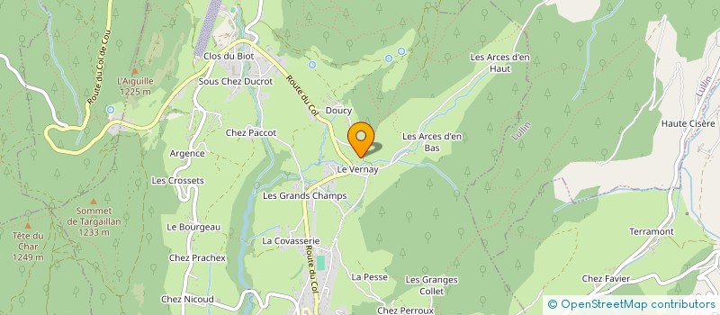 localisation de l'entreprise SCI BOUVIER-BANGILLON  HABERE-POCHE