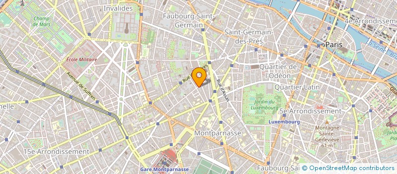 localisation de l'entreprise SCI BOUVIER GAIMOZ II  PARIS