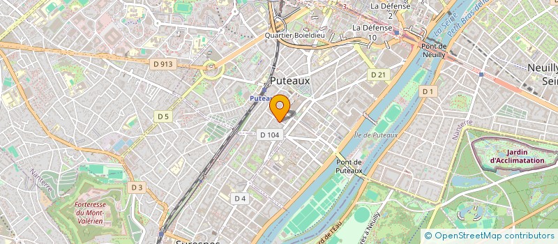 localisation de l'entreprise SCI BOUVIER-TALLANO  PUTEAUX