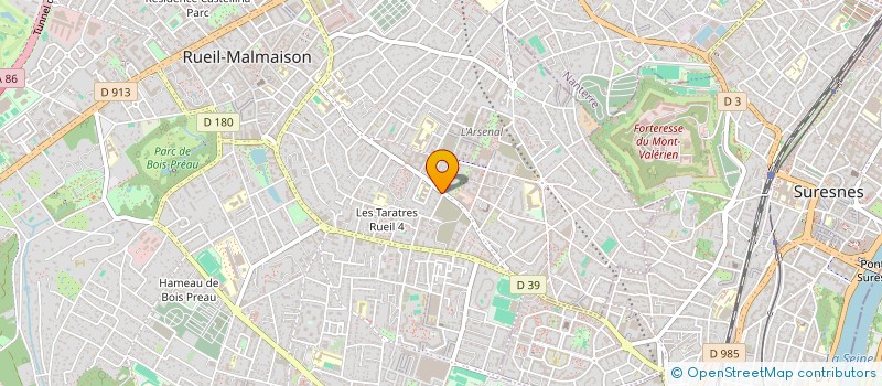 localisation de l'entreprise SCI BOUVRESSE FREY LE DUIGOU à RUEIL-MALMAISON