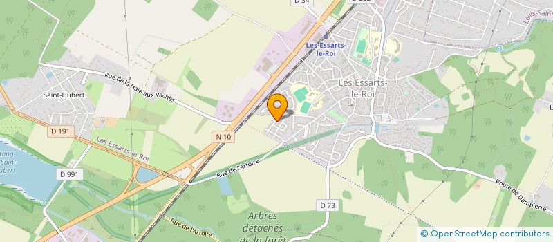 localisation de l'entreprise SCI BOUVRET KESSEL  LES ESSARTS-LE-ROI