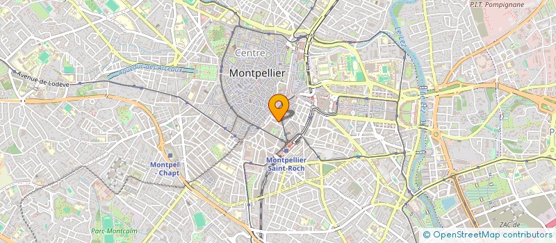 localisation de l'entreprise SCI BOUVREUIL à MONTPELLIER
