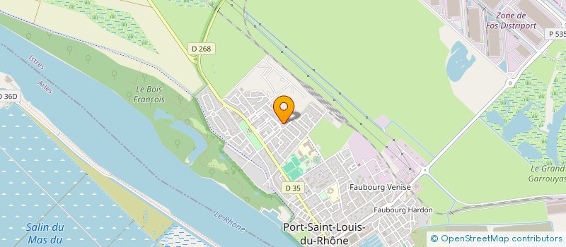 localisation de l'entreprise SCI BOUYAK à PORT-SAINT-LOUIS-DU-RHONE
