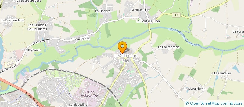 localisation de l'entreprise SCI BOUYER DAVIEAU  PORNIC