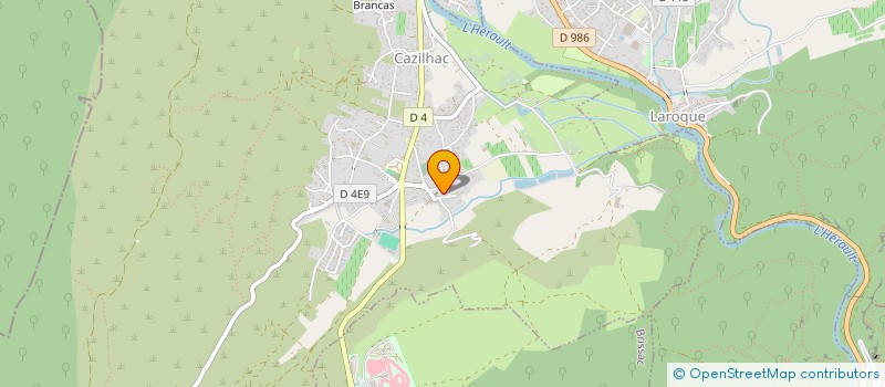 localisation de l'entreprise SCI BOUYER MONOT à CAZILHAC