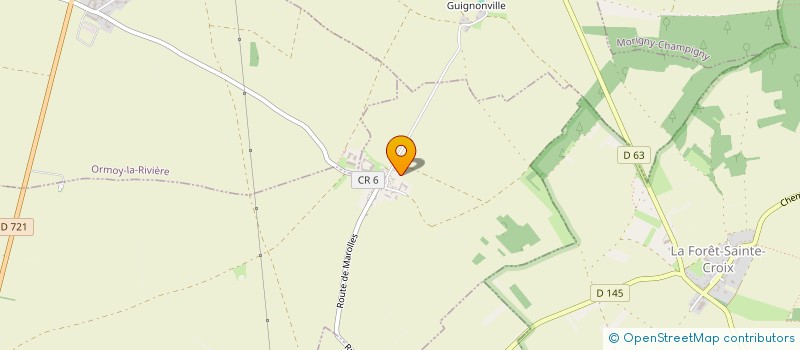 localisation de l'entreprise SCI BOUZ  BOISSY-LA-RIVIERE