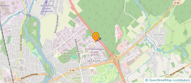 localisation de l'entreprise SCI BOUZEY  SANCHEY