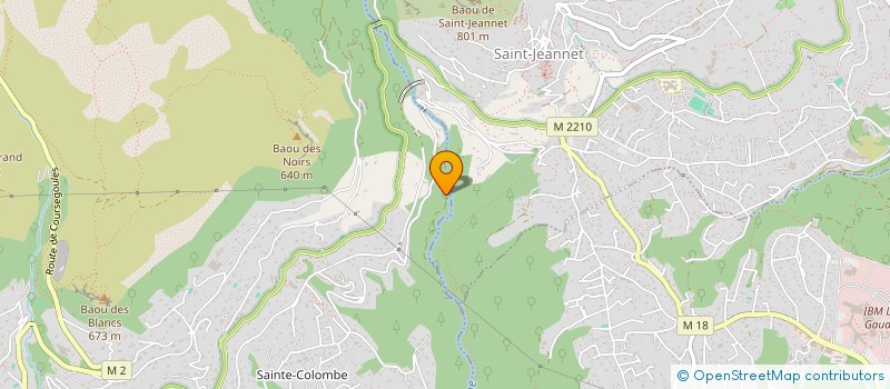 localisation de l'entreprise SCI BOUZIOS  VENCE