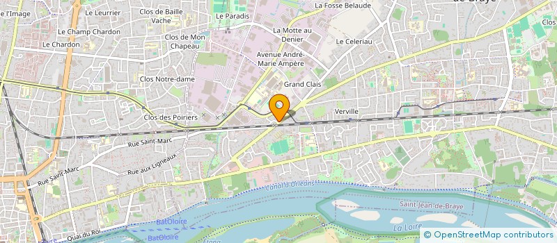 localisation de l'entreprise SCI BOUZIRI à SAINT-JEAN-DE-BRAYE