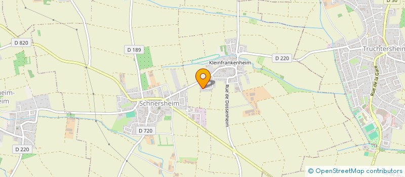 localisation de l'entreprise SCI BOUZONVILLE  SCHNERSHEIM