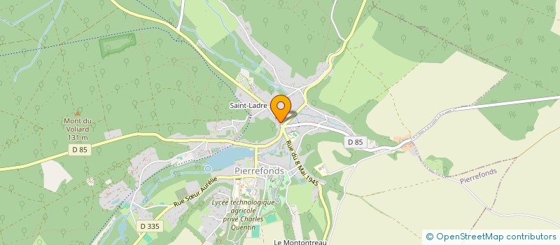 localisation de l'entreprise SCI BOUZOU LEROY  PIERREFONDS