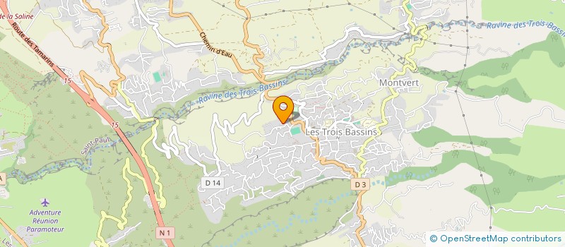 localisation de l'entreprise SCI BOVALO  LES TROIS BASSINS