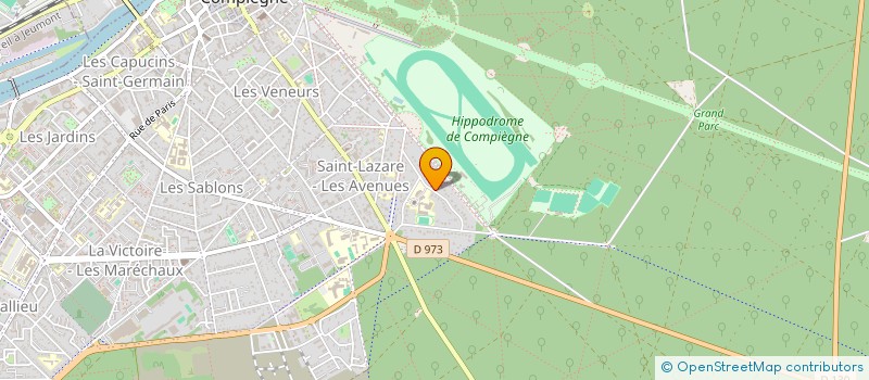 localisation de l'entreprise SCI BOVERT  COMPIEGNE