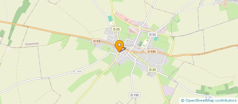 localisation de l'entreprise SCI BOVIN-CAMPION  OISEMONT