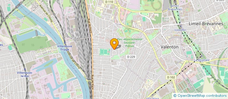 localisation de l'entreprise SCI BOVYL  VILLENEUVE-SAINT-GEORGES