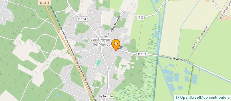 localisation de l'entreprise SCI BOWERING SHEEHAN  SAINT-VIVIEN-DE-MEDOC