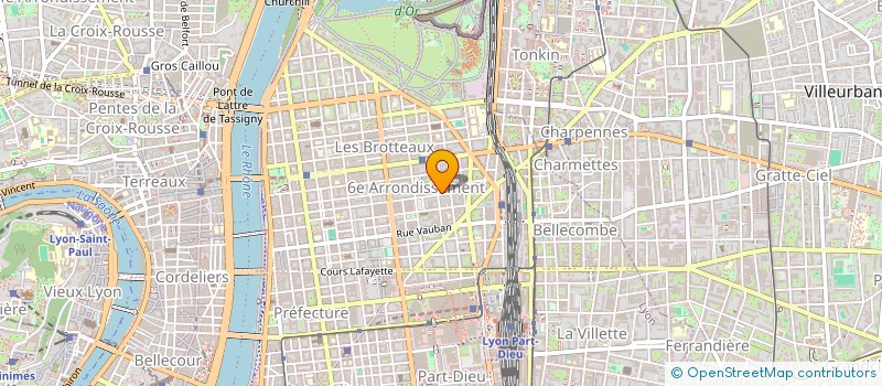 localisation de l'entreprise SCI BOX 1  LYON