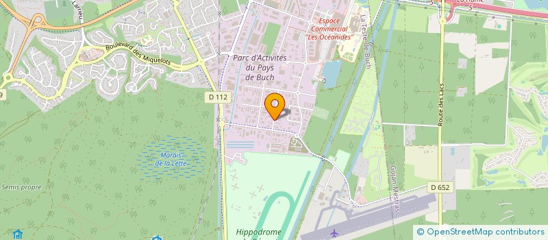 localisation de l'entreprise SCI BOX  LA TESTE-DE-BUCH
