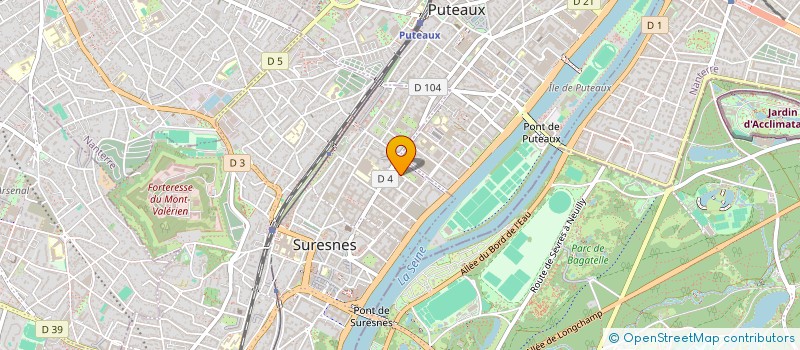 localisation de l'entreprise SCI BOX à SURESNES