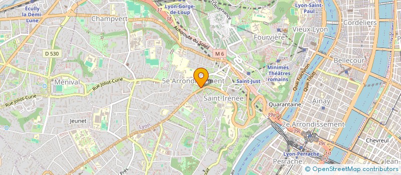 localisation de l'entreprise SCI BOX PARK  LYON